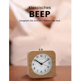 ABOVECLOCK analogna budilka iz lesa | Shoptok.si