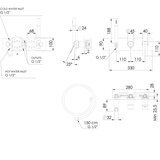 Sapho Mat crna ugrađena slavina za tuš (s 3 izlaza) Spy – | shoptok.hr
