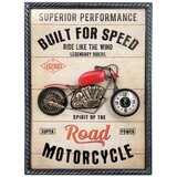 Signes Grimalt Ure Motociklistična Stenska Ura Bež Cene