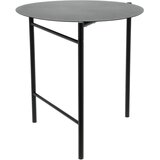 Zone Crni metalni okrugao blagovaonski stol ø 70 cm Disc – Cijene