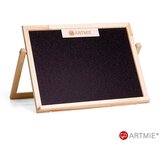  Otroška magnetna dvostranska tabla ARTMIE s stojalom 30 x 40 cm | Shoptok.si