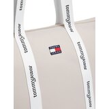 Tommy Jeans Nakupovalna torba 'ESS' kit / črna / bela | Shoptok.si