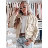 DStreet Kurtka damska krótka ramoneska oversize MOTORES biała | shoptok.hr