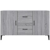  Komoda boja hrasta sonome 100 x 36 x 60 cm konstruirano drvo Siva | Shoptok.si