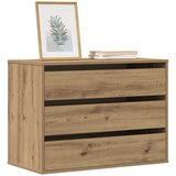  Kutna komoda s ladicama boja artisian hrast 80x41x58 cm drveni | shoptok.hr