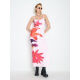 Sinsay Maxi haljina s naramenicama i cvjetnim printom | shoptok.hr