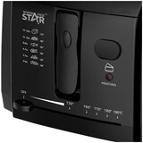 WinningStar DA01178 Električna Friteza – 3L – 1600W – Crna – S Podesivim Termostatom | shoptok.hr