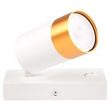  Zidna spot svetiljka 1xGU10/35W/230V bela/zlatna | Eponuda.com