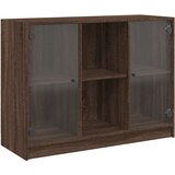  The Living Store Komoda rjavi hrast 102x37x75,5 cm inženirski les - Komoda, (21500304) | Shoptok.si