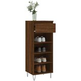 vidaXL Omarica za čevlje rjav hrast 40x36x105 cm inženirski les | Shoptok.si