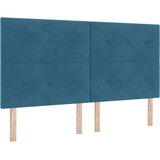  s opruga kutije Tamno plava 180 x 200 cm Baršun | shoptok.hr