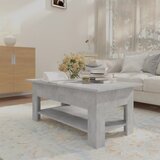  Stolić za kavu boja betona 102x55x42 cm konstruirano drvo | shoptok.hr
