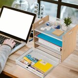 COCSKERQL 4-nadstropni namizni organizator z ročajem in predalom | Shoptok.si