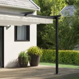  Zidni gazebo Krema 3 x 3 m Čelik | shoptok.hr