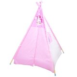  Indijanski šator Teepee s jednorogom - roza | shoptok.hr