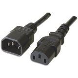 Ewent Napajalni podaljšek Ec1913 Vde C14-C13 moški/ženski 1,8M črn, (21407319) | Shoptok.si