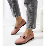 Gemre Talisa Pink Leather Loafers | Shoptok.si