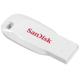 San Disk USB DISK 16GB CRUZER BLADE BELA, 2.0, bel , brez pokrovčka | Shoptok.si