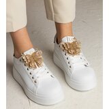 Gemre Black and white sneakers adorned with a butterfly with rhinestones Kariba | Eponuda.ba