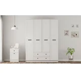Ormar Rb-168-01, 140x184x52 cm, Bijeli