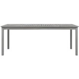 The Living Store Vrtni stol sivi 200 x 100 x 75 cm od masivnog bagremovog drva | shoptok.hr