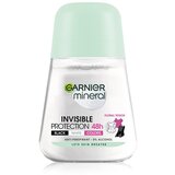 Garnier Mineral Invisible antiperspirant roll-on za žene 48h 50 ml | shoptok.hr