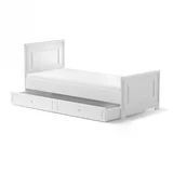 Ines Junior krevet 200x90 cm s ladicom/dodatni ležaj, ivory