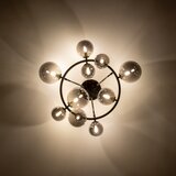  Brilagi - LED plafonski luster MILLA 10xG9/3W/230V crni hrom/zadimljeno staklo | Eponuda.com