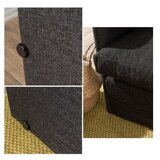 Atelier Del Sofa sofa dvosed saga xl 2 seater dark grey | ePonuda.com