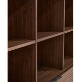 Kave Home Temno rjava omarica v orehovem dekorju 100x163x40 cm Norlen – | Shoptok.si
