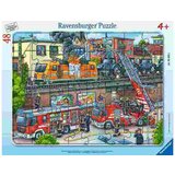 Ravensburger 48 delna sestavljanka Gasilci na železniški postaji 050932 | Shoptok.si
