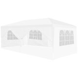Aga vrtni paviljon 3x6m Bela, (21320236) Cene