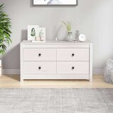 Bočni ormarić bijeli 100x40x54 cm od masivne borovine | shoptok.hr