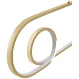 Toolight APP809-CP GOLD LED viseća stropna svjetiljka + daljinski upravljač | shoptok.hr