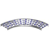 Gura Krivina 90°, aluminijast okvir z valjčki iz umetne mase, širina proge 300 mm, osni razmak 100 mm | Shoptok.si