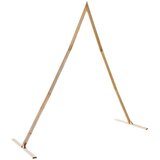  Vjenčani luk Svijetlosmeđa 202 x 95 x 254 cm Čvrsto borovo drvo | shoptok.hr
