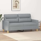  Dvosed svetlo siv 140 cm blago, (20925446) Cene