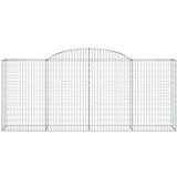  Obokane gabion košare 8 kosa 300x50x120/140 cm pocinkano železo | Shoptok.si