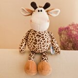Plišana igračka žirafa s rogovima 25cm - smeđa | shoptok.hr