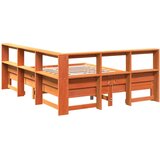  Krevet s regalom za knjige bez madraca 140 x 190 cm od borovine | shoptok.hr