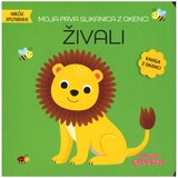 Grahovac Moja prva slikanica z okenci, Živali | Shoptok.si