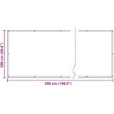  Balcony ekran Plava i bijela 100 x 500 cm | shoptok.hr