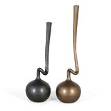 GINER Y COLOMER Komplet dveh aluminijastih vaz, (22147698) | Shoptok.si