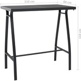  7-dijelni vrtni barski set crni | shoptok.hr
