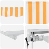  Okvir tende Žuta i bijela 300 x 200 cm Poliester s PU premazom | shoptok.hr