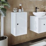 Hanah home zidni kupatilski ormarić 2203, 35 cm, beli Cene