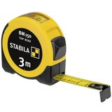 STABILA džepni metar BM 150, 3 m, metrička skala, prozorčić za izravno očitavanje, ABS kućište otporno na udarce, pomična kuka BM 150 19839 mjerna vrpca 3 m ABS Cijene