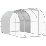  Kokošinjac Srebrna 400 x 200 x 200 cm Pocinčani čelik - 400 x 200 x 200 cm Cijene