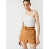 Koton shorts - brown - high waist Cene