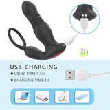 Zenn Vibracijski Analni Čep Z ObroČkom Za Penis | Shoptok.si